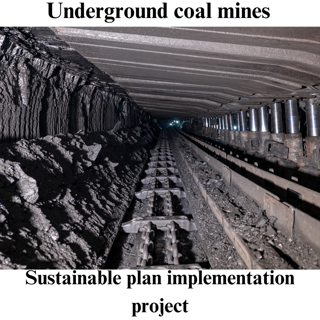 Underground coal mines sustainable plan implementation